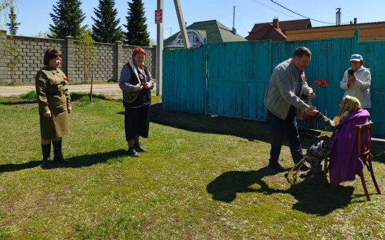 Поздравление тружеников тыла с наступающим Днём Победы!